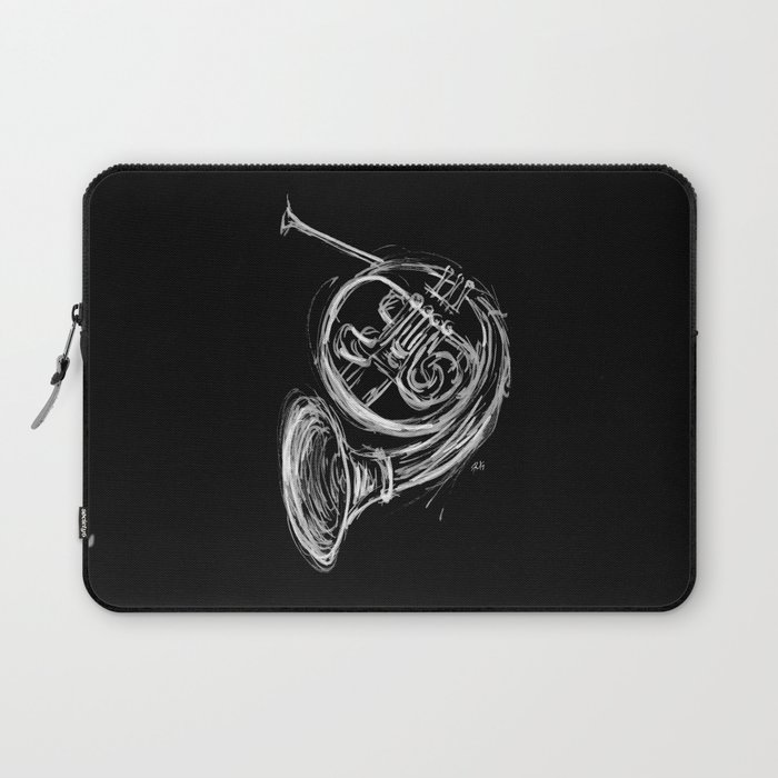 French Horn Laptop Sleeve