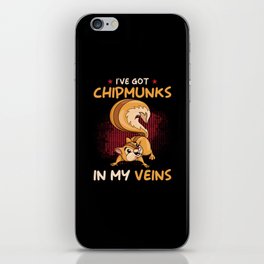 Chipmunk iPhone Skin