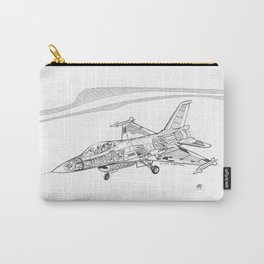 F16 Cutaway Freehand Sketch Carry-All Pouch | Jetpilot, Pilotlife, Freehand, Illustration, Avgeek, F16, Aviation, Cutaway, Jet, Drawing 
