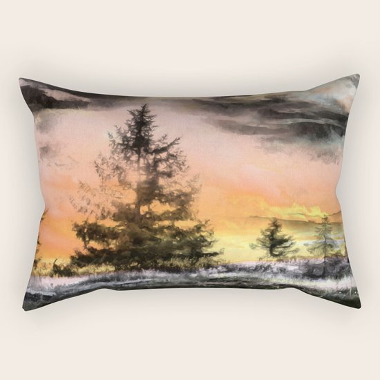 Landscape Rectangular Pillow