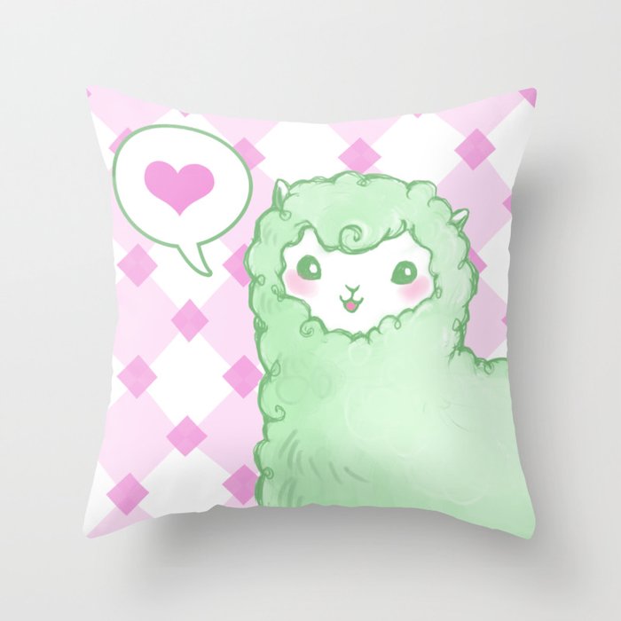 Mintpaca Throw Pillow