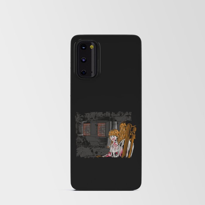 Creepy Doll Horror Scene Dark Android Card Case