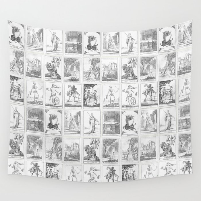 tarot cards tapestry