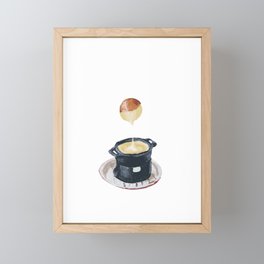 Pretzels and Cheese Framed Mini Art Print