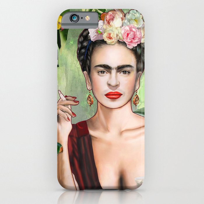frida con amigos iphone case