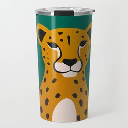 The Stare: Marigold Cheetah Travel Mug