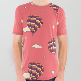 Ballon RED All Over Graphic Tee
