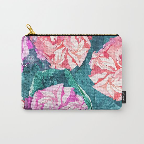 Florals #society6 #decor #lifestyle #fashion #buyart Carry-All Pouch