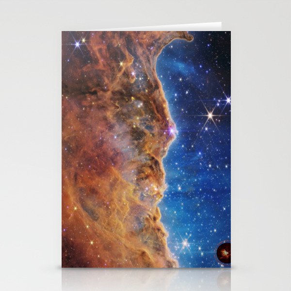 Jwst first images nebula  Stationery Cards