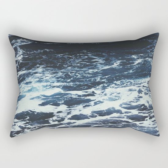 Dark Ocean Rectangular Pillow