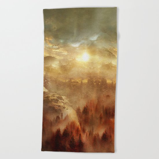 Wish You Were Here (Chapter I) Beach Towel