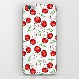 Cherry Splash iPhone Skin