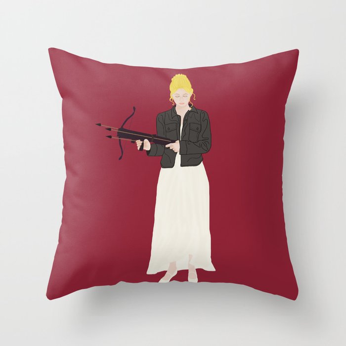 Prophecy Girl Throw Pillow