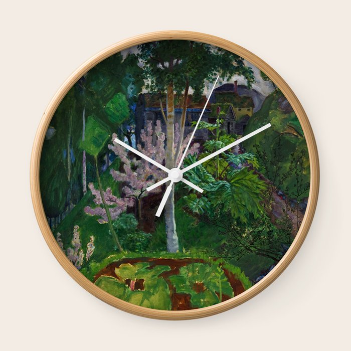 Spring in Jolster, 1925 by Nikolai Astrup Wall Clock