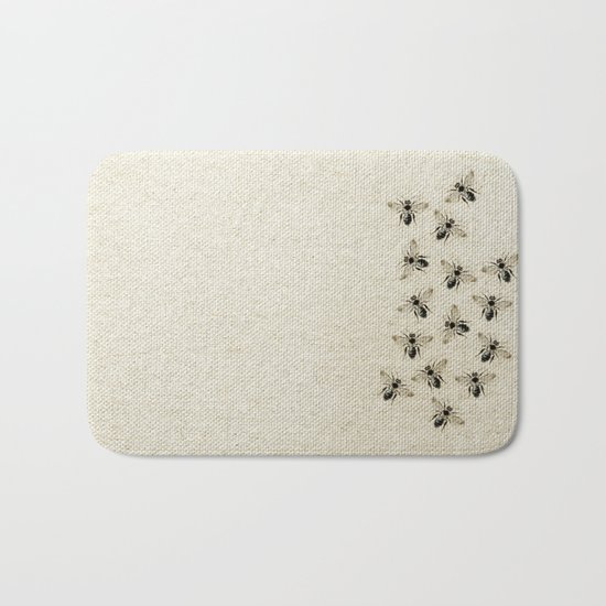 Coletivo "Abelhas" Bath Mat