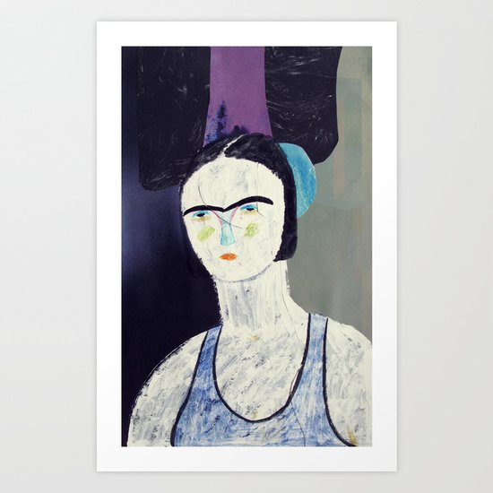 swimmer #2 Art Print