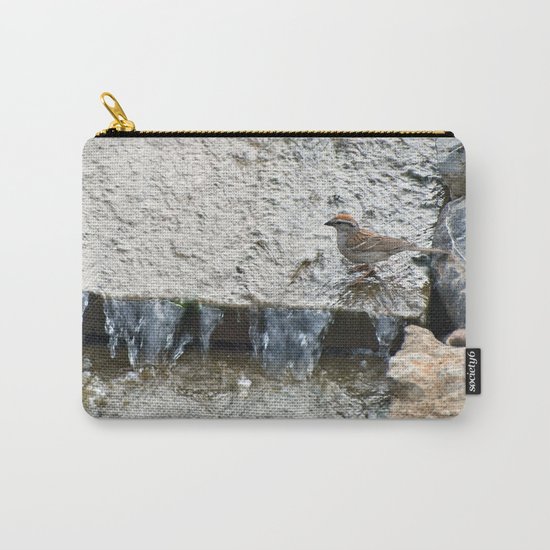 Water (Chipping Sparrow) Carry-All Pouch