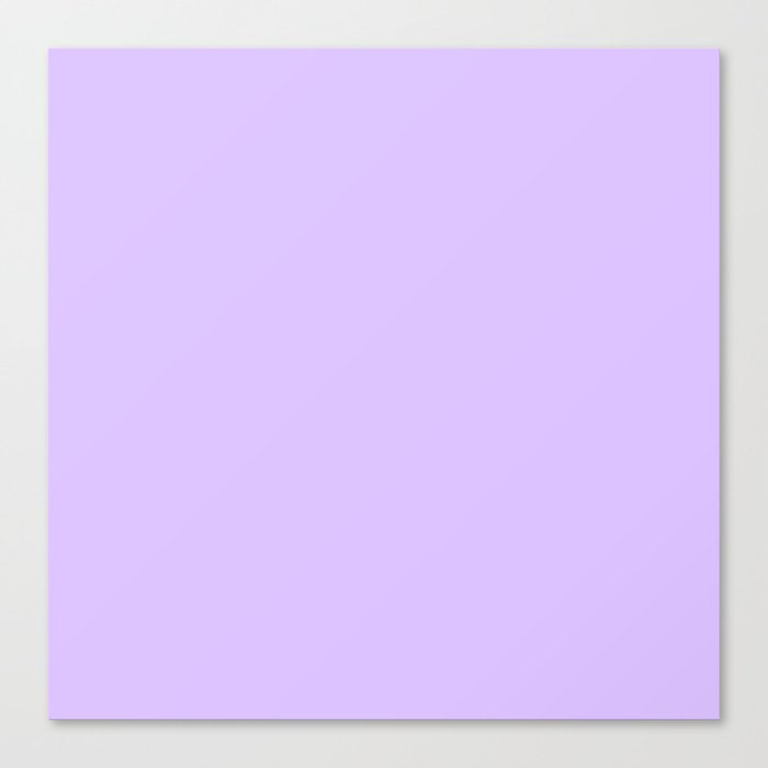 Retro Pastel Purple Canvas Print
