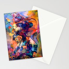 Color Dragon Stationery Card