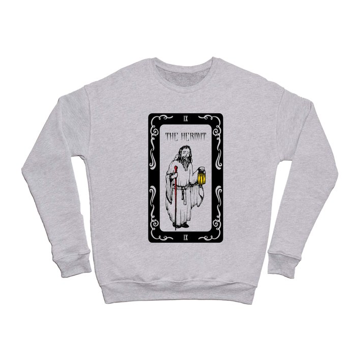 The Hermit Tarot Crewneck Sweatshirt