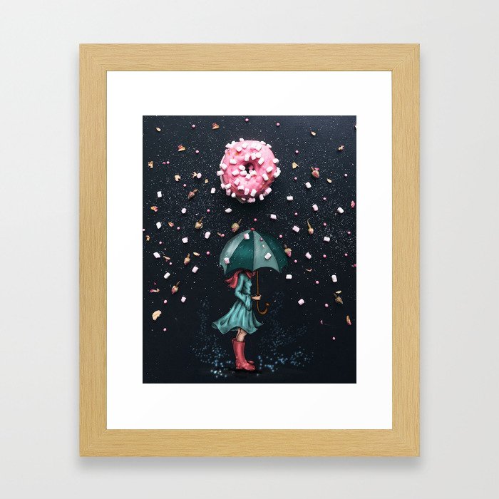 Sweet Rain Framed Art Print