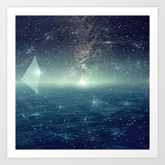 ...The Stars, Look How They Shine For You Art Print