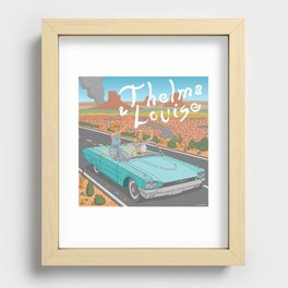 Thelma And Louise Recessed Framed Print