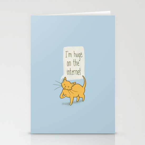 Huge on the Internet Stationery Cards