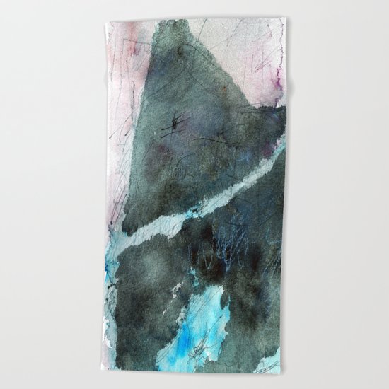 Continental Drift Beach Towel