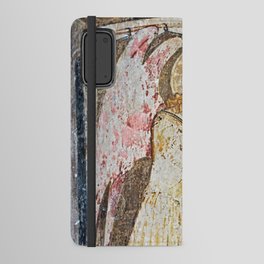 Angel Medieval Fresco Painting Android Wallet Case