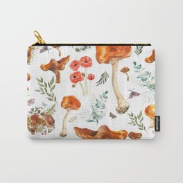 moths and mushrooms Carry-All Pouch