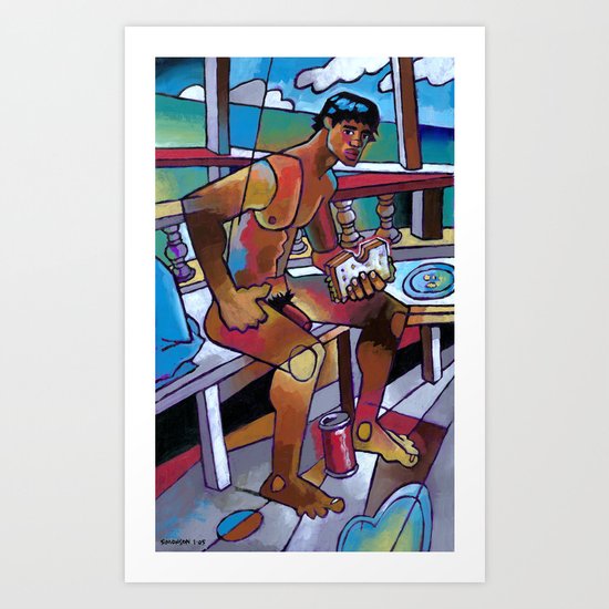 Sandwich Art Print