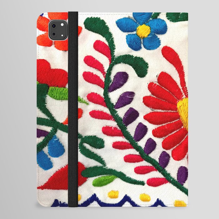 Red Mexican Flower iPad Folio Case