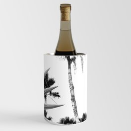 Dushi Palms #2 #tropical #wall #art #society6 Wine Chiller