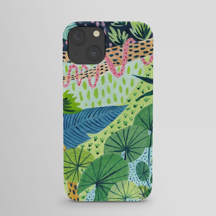 Topical Jungles iPhone Case