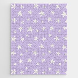 Stars Lavender Jigsaw Puzzle