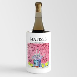 Matisse - Lemons against Pink Background Wine Chiller