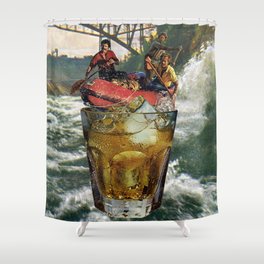 On the Rocks Shower Curtain