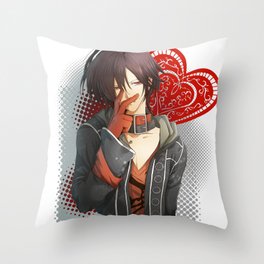 King of hearts Throw Pillow