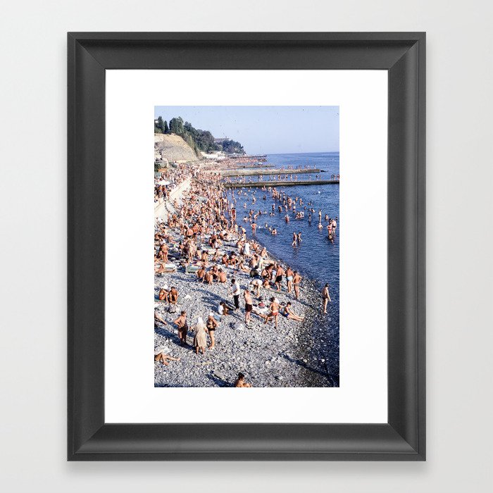 Beach Bum Framed Art Print