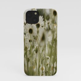 white daisies :) iPhone Case