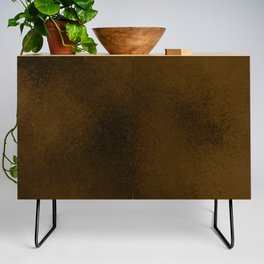Coffee Brown Shapes Credenza