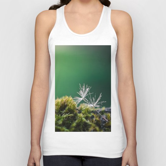 Dandelion Moist Unisex Tank Top