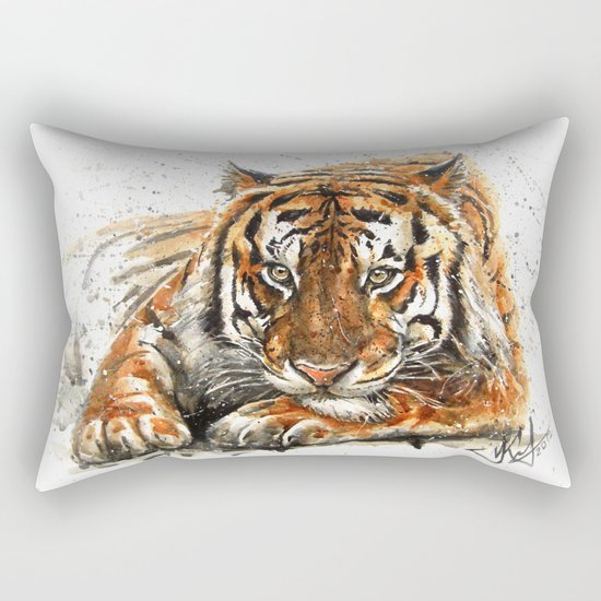 Tiger Rectangular Pillow