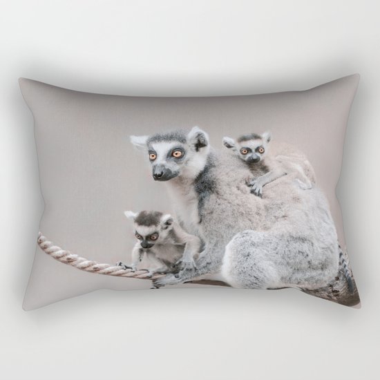 LEMURS by Monika Strigel Rectangular Pillow
