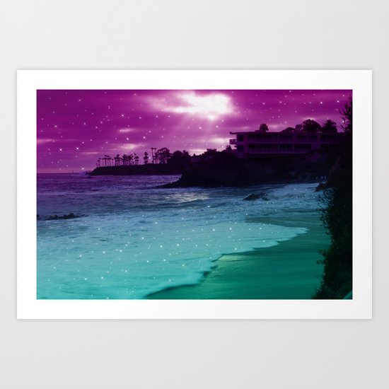counting stars Art Print