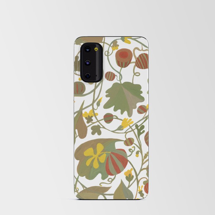 Curly plants Android Card Case
