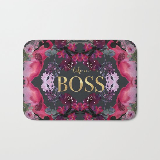LIKE A BOSS Bath Mat