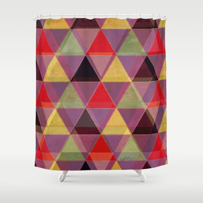 Abstract #548 Shower Curtain