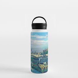 The Bridge of Louis Philippe, 1875 by Jean-Baptiste-Armand Guillaumin Water Bottle